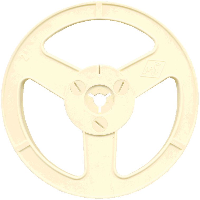 13 cm Spule mit AGFA-Logo