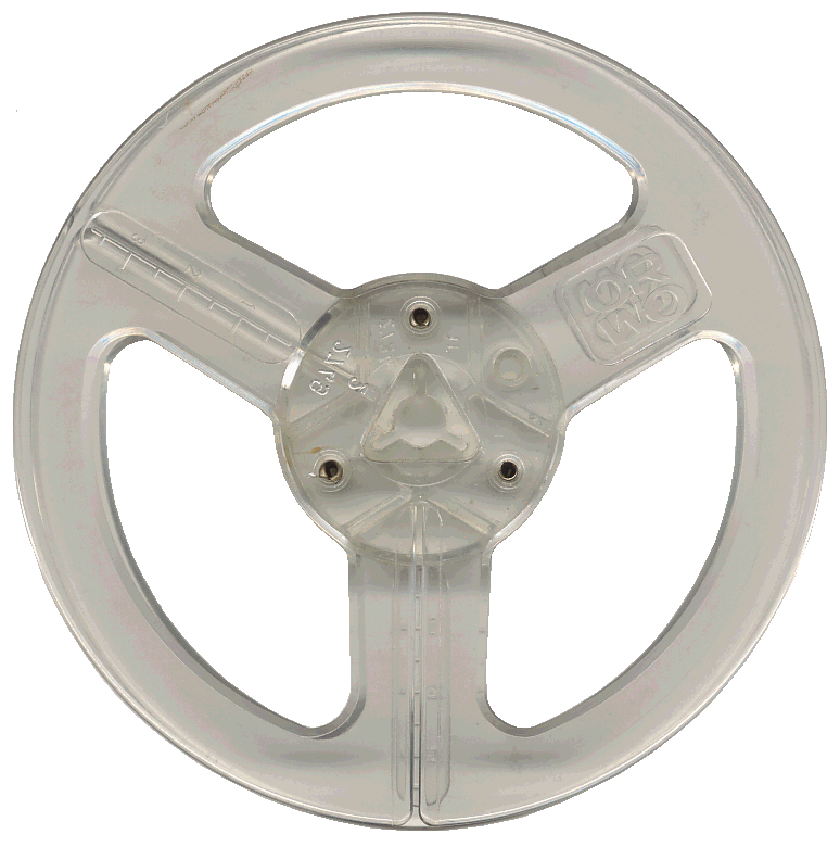 13 cm Spule mit ORWO-Logo