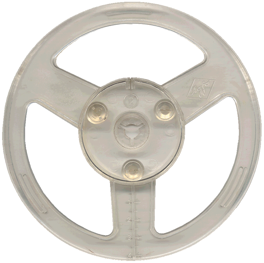 15 cm Spule mit AGFA-Logo