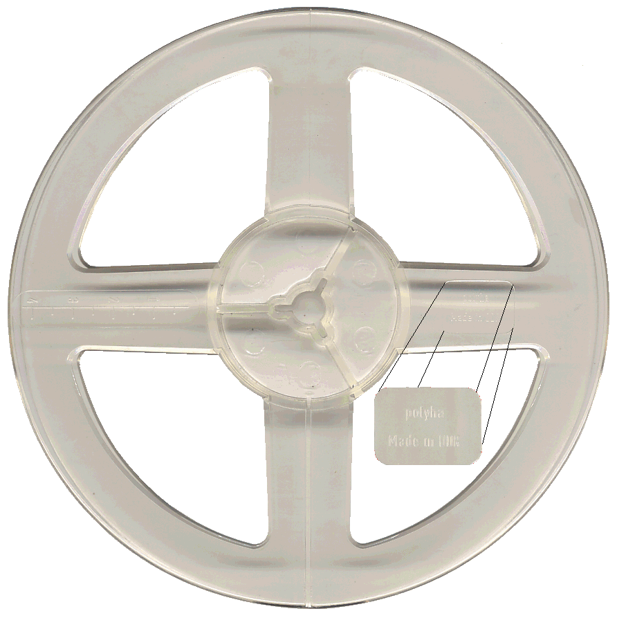 15 cm Spule mit POLYHA-Logo