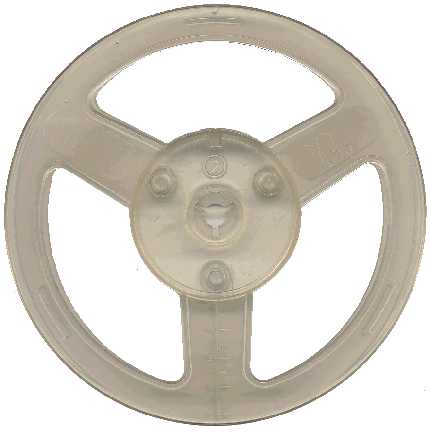 15 cm Spule mit PRETA-Logo
