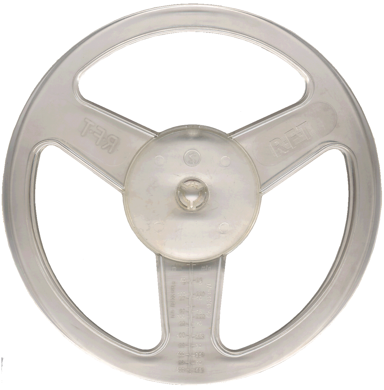 22 cm Spule mit RFT-Logo