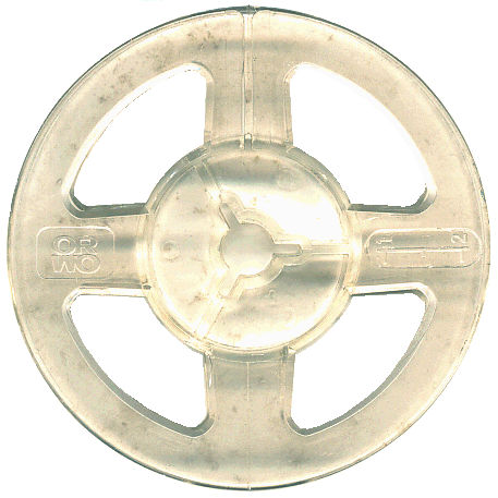 7,5 cm Spule mit ORWO-Logo